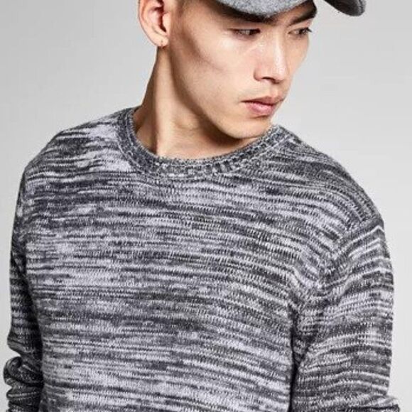 AND NOW THIS Other - And Now This Men's Regular-Fit Marled Brushed Sweater
